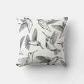 ハチドリ クッション (正面)