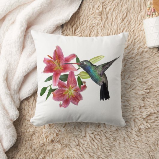 ハチドリ クッション (ブランケット)