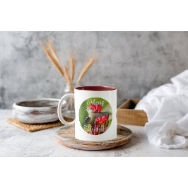 ハチドリ クリスマスコーヒーカップ マグカップ