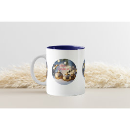 ハチドリ クリスマスコーヒーカップ マグカップ