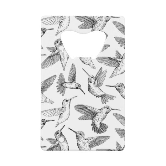 ハチドリ クレジットカード栓抜き (正面)