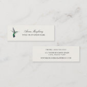 ハチドリ スキニー名刺 (正面/裏面)