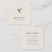 ハチドリ スクエア名刺 (正面/裏面)