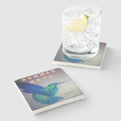 ハチドリ ストーンコースター (横)