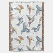 ハチドリ スローブランケット (正面縦)