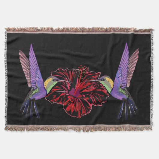 ハチドリ スローブランケット (正面)