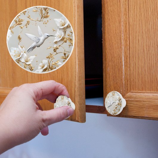 ハチドリ セラミックノブ