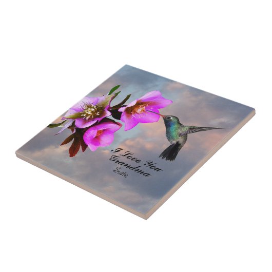 ハチドリ タイル (側面)