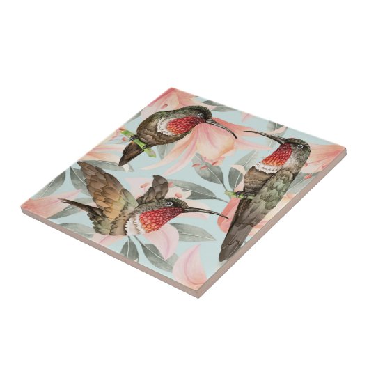 ハチドリ タイル (側面)