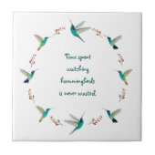 ハチドリ タイル (正面)