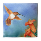 ハチドリ タイル (正面)