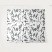 ハチドリ タペストリー (正面(横))