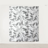 ハチドリ タペストリー (正面)