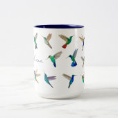 ハチドリ ツートーンマグカップ (中央)