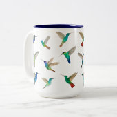 ハチドリ ツートーンマグカップ (正面左)
