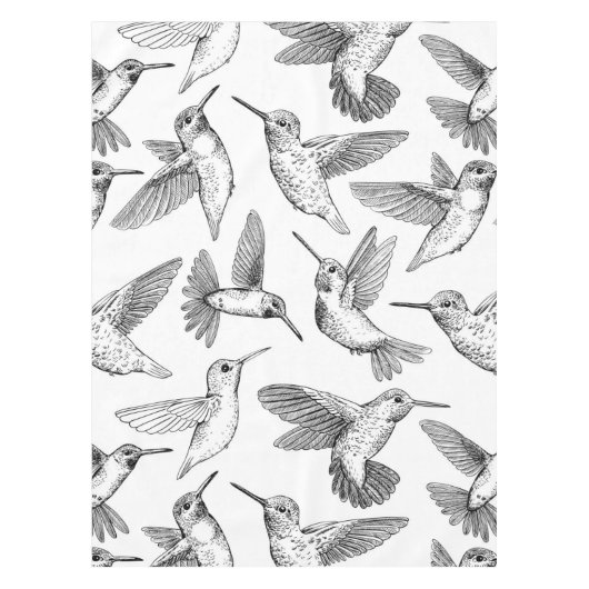 ハチドリ テーブルクロス (正面)