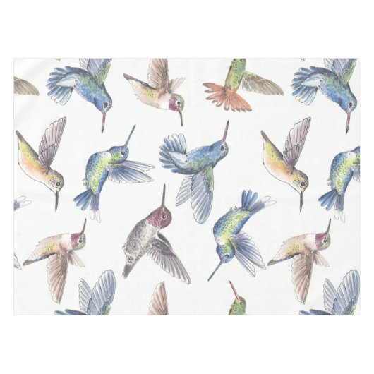 ハチドリ テーブルクロス (正面(横))