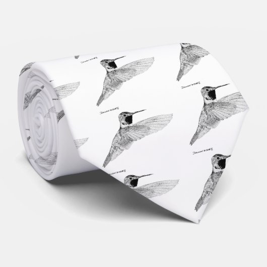 ハチドリ ネクタイ (ロール)