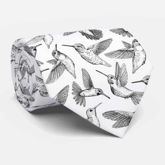 ハチドリ ネクタイ (ロール)