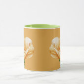 ハチドリ＆ハイビスカス マグカップ (中央)