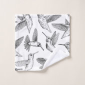 ハチドリ バスタオルセット (ウォッシュタオル)