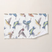 ハチドリ バスタオルセット (ハンドタオル)