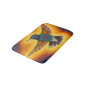 ハチドリ バスマット (アングル)