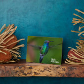 ハチドリ フォトプラーク (側面)