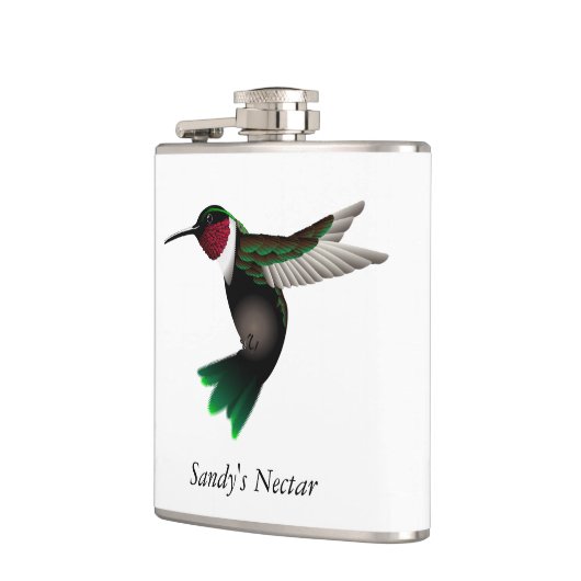 ハチドリ フラスク (左)
