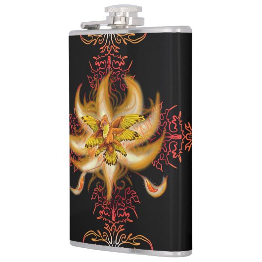 ハチドリ フラスク (左)