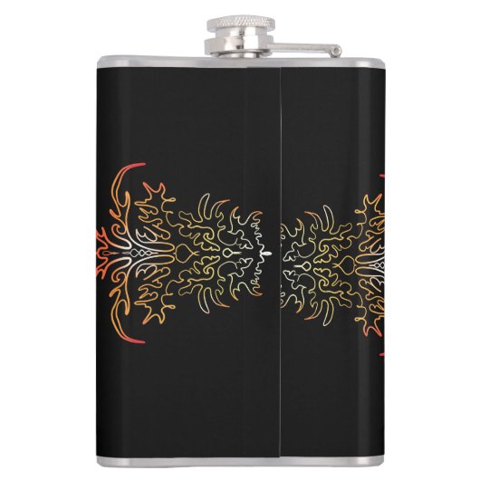 ハチドリ フラスク (裏面)