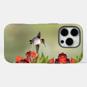 ハチドリ | フラワー携帯ケース 母の日 Case-Mate iPhoneケース (裏面 (横))