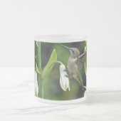 ハチドリ フロストグラスマグカップ (中央)