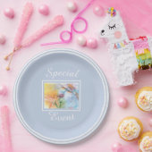 ハチドリ ペーパープレート (パーティー)