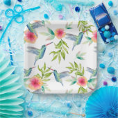 ハチドリ ペーパープレート (パーティー)