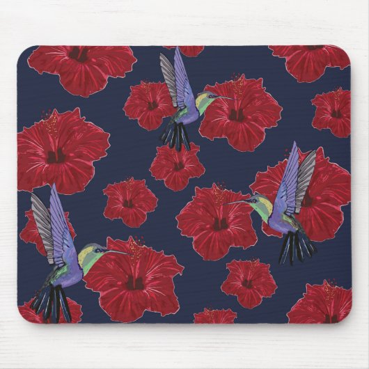 ハチドリ マウスパッド (正面)