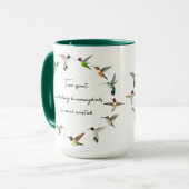 ハチドリ マグカップ (正面左)