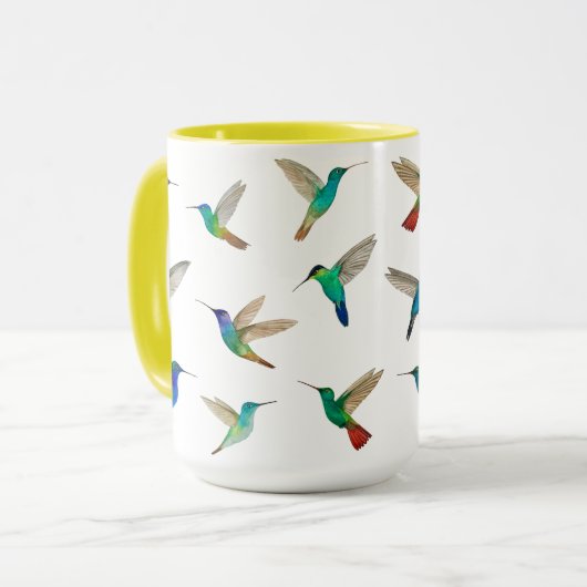 ハチドリ マグカップ (正面左)