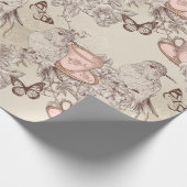 ハチドリ ラッピングペーパー (角)