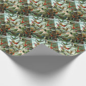ハチドリ ラッピングペーパー (角)
