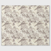 ハチドリ ラッピングペーパー (フラット)