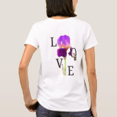 ハチドリ ラブ Tシャツ (裏面)