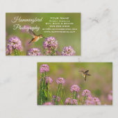 ハチドリ 名刺 (正面/裏面)