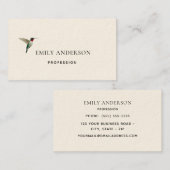 ハチドリ  名刺 (正面/裏面)