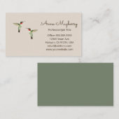 ハチドリ 名刺 (正面/裏面)