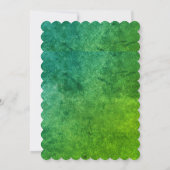 ハチドリ 招待状 (裏面)