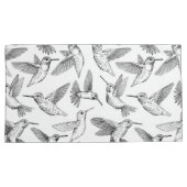 ハチドリ 枕カバー (正面右)