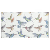 ハチドリ 枕カバー (正面左)