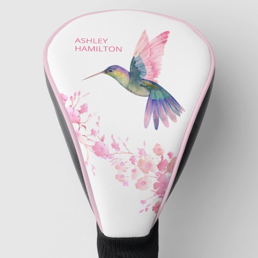 ハチドリ 桜 ゴルフヘッドカバー