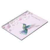 ハチドリ 桜 ノートブック (左側)